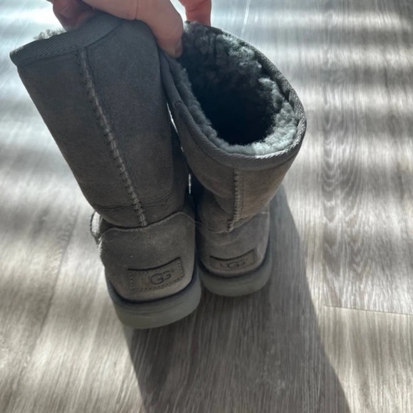 UGG Gray Ankle Boots - Picture 2 of 3